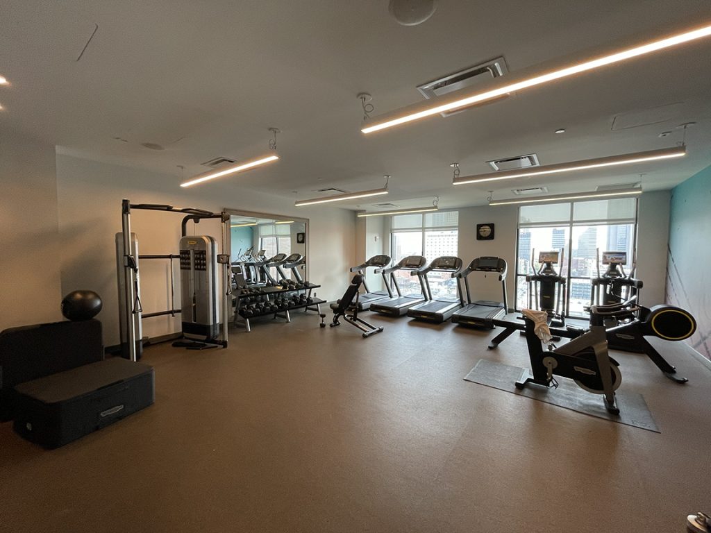 Fitness center at Canopy by Hilton Columbus Downtown Short North