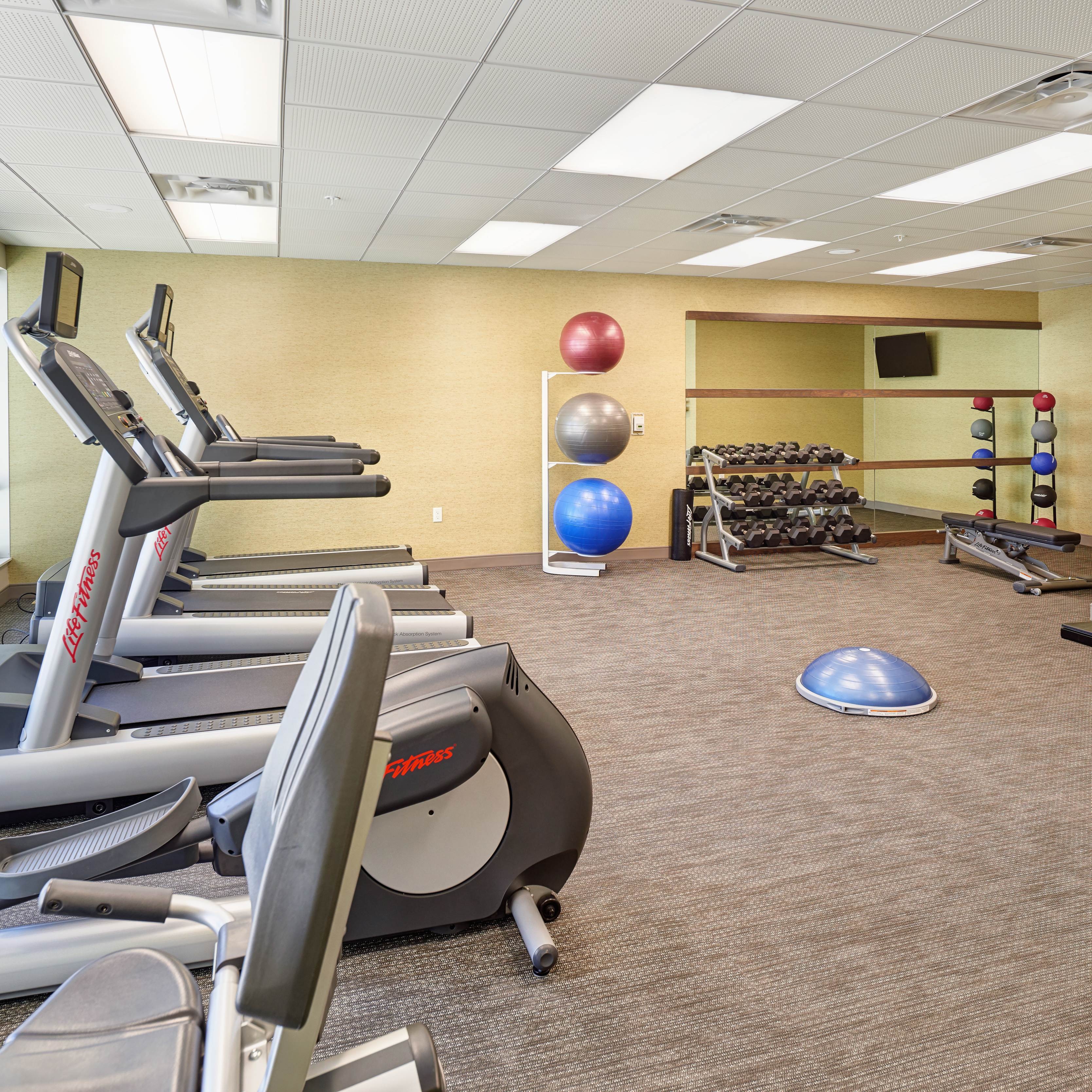 Fitness center at Courtyard by Marriott El Paso Downtown/Convention Center