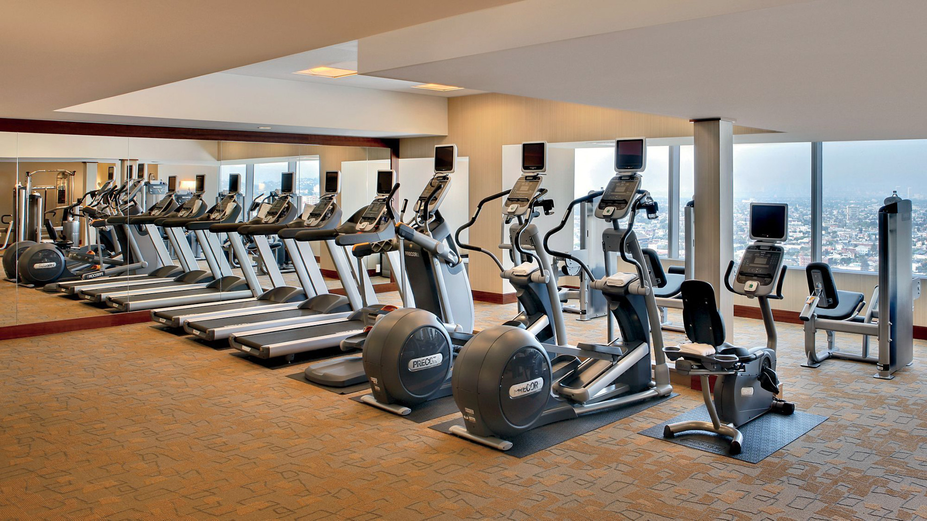 Fitness center · view 2 at The Ritz-Carlton, Los Angeles