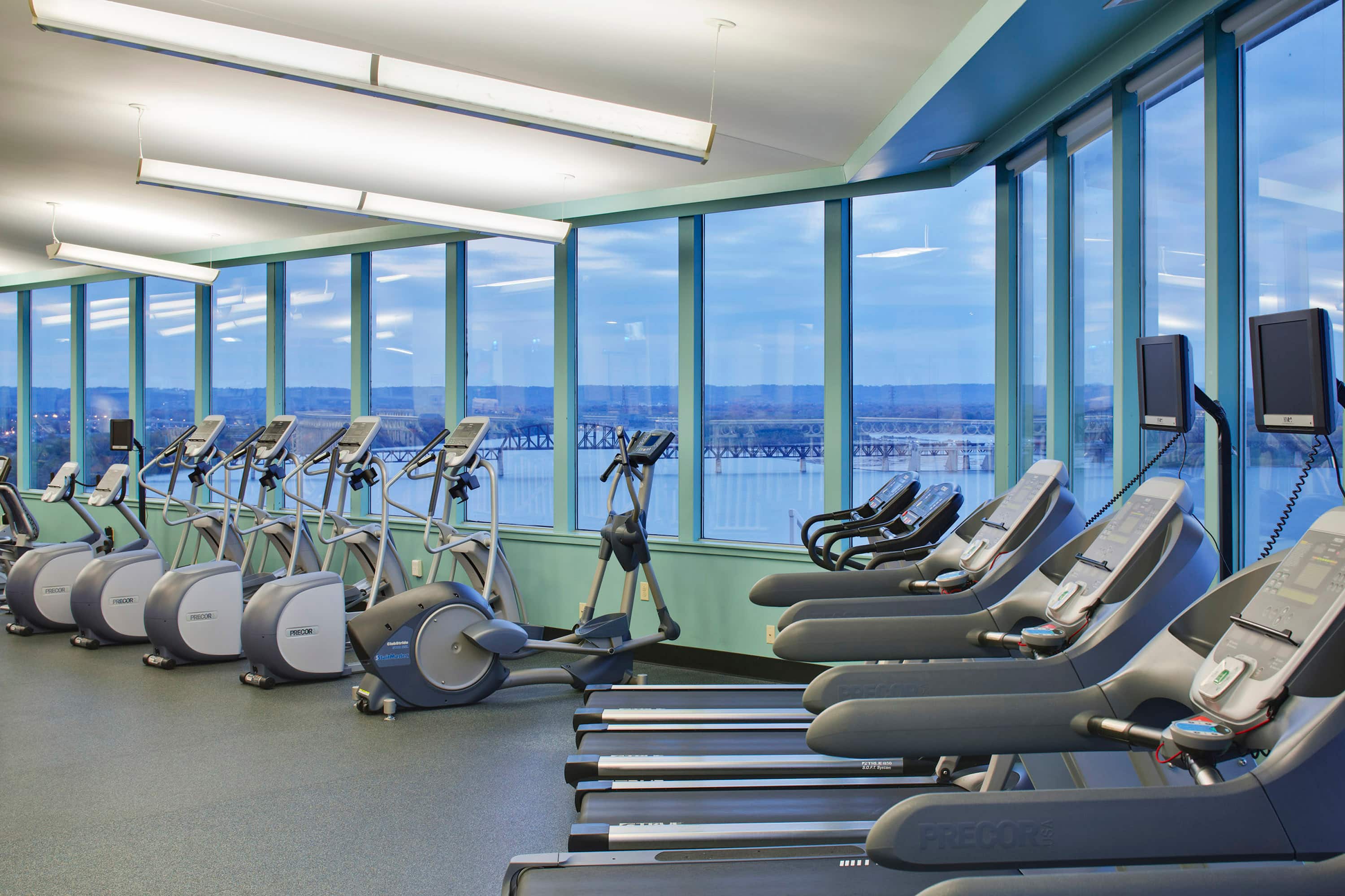 Fitness center at Galt House Hotel, Trademark Collection by Wyndham