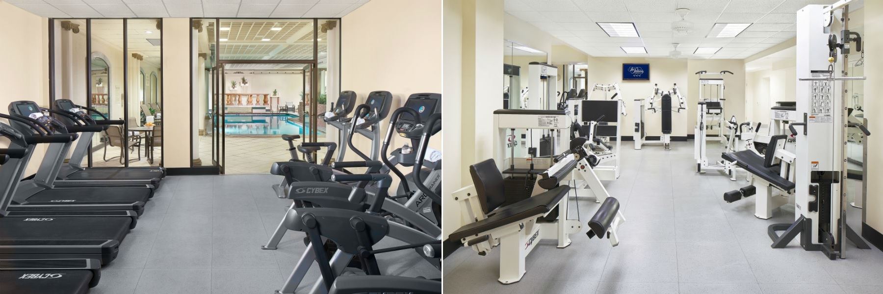 Fitness center at The Peabody Memphis