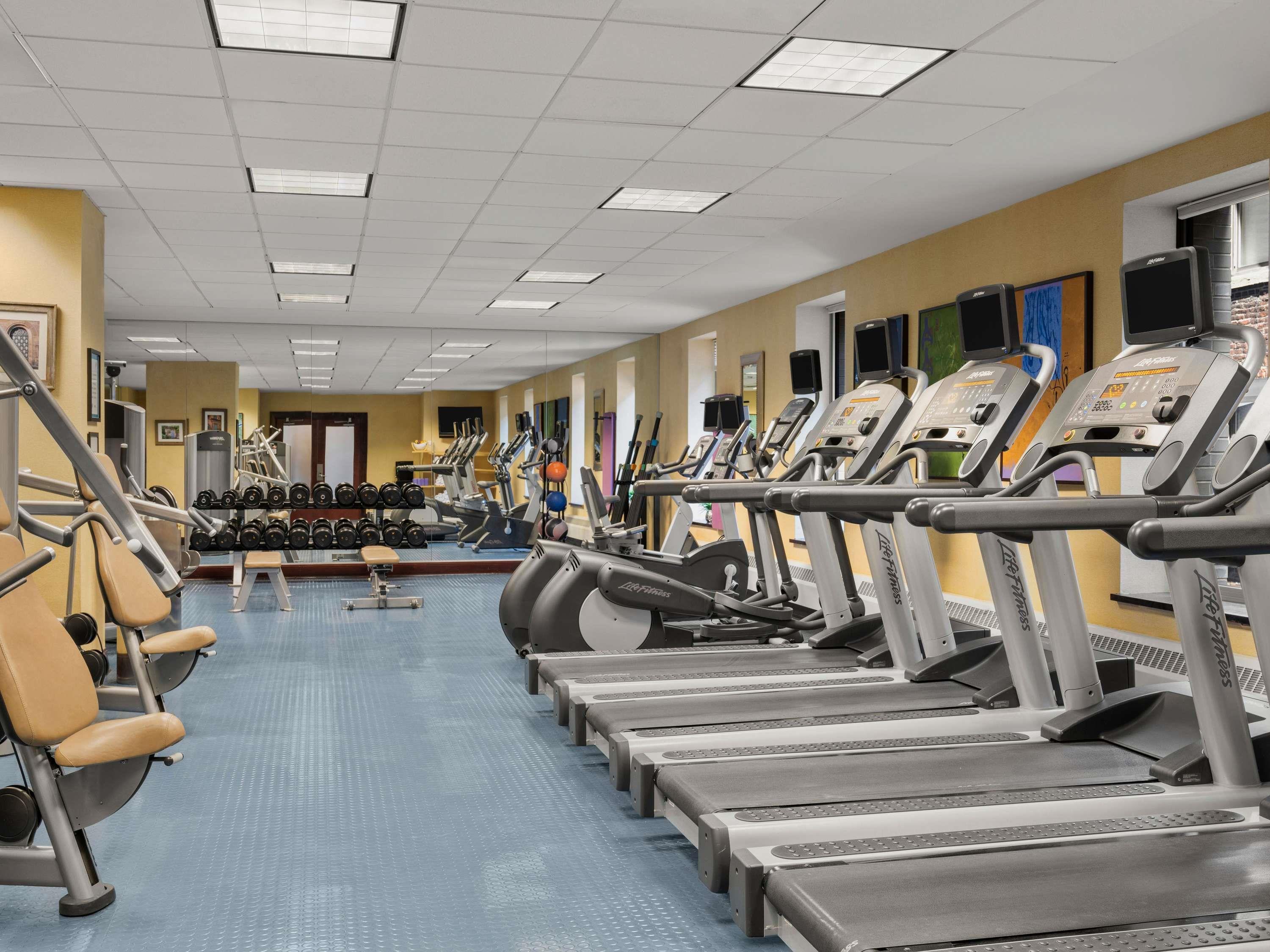 Fitness center at Sofitel Philadelphia at Rittenhouse Square