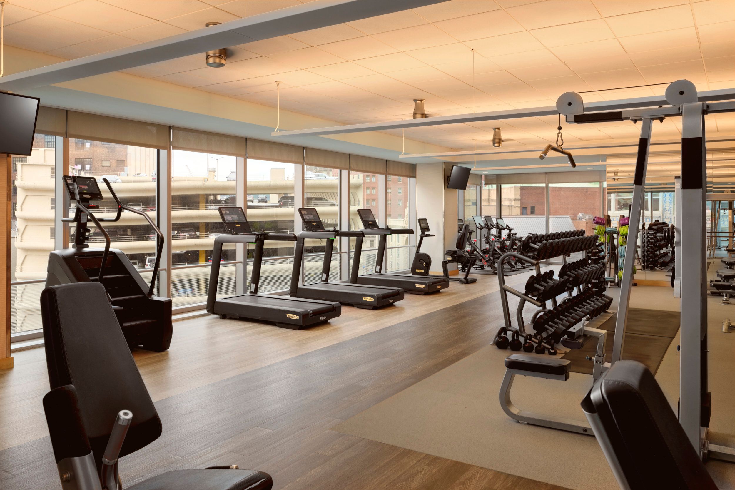 Fitness center · view 2 at Fairmont Pittsburgh