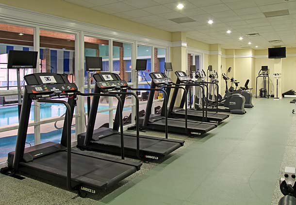 Fitness center at Providence Marriott Downtown