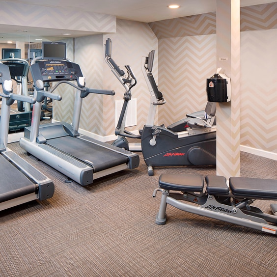 Fitness center · view 2 at Richmond Marriott
