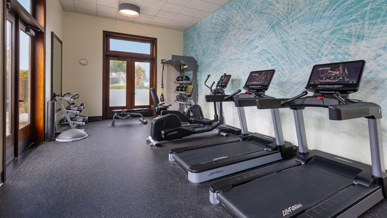 Fitness center at The Westin Sacramento Riverfront Hotel & Spa