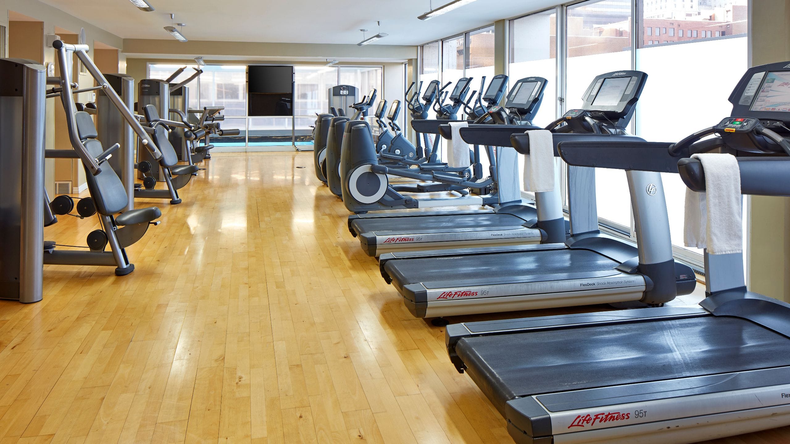 Fitness center at Hyatt Regency Tulsa Downtown